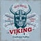 Vintage Viking Poster