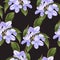 Vintage violet creamy Flowers. Floral Hortensia Background.