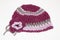 Vintage Violet knit Hat Cap