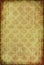 Vintage wallpaper with floral pattern