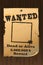 Vintage Wanted Poster