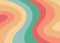 vintage wavy retro multicolor background