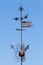 Vintage weather vane in Tallinn