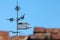 Vintage weather vane in Tallinn