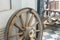 Vintage Wheel Retro Rural Furniture