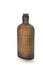 Vintage Wicker Covered bottle on white background studio shot Kalyan