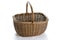 Vintage wicker shopping basket