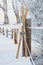 Vintage Winter Skis