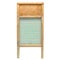 Vintage Wood and Glass Laundry Washboard Isolated