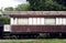 Vintage wood train railway transportation