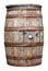 Vintage Wooden Beer Or Whiskey Barrel