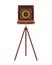 Vintage Wooden Camera Isolated