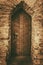 Vintage Wooden Castle Door