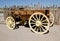 Vintage wooden freight hauling wagon