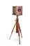 Vintage wooden view camera