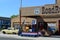 Vintage Yelllow Car at Roadrunner Store, Route 66, Seligman, Arizona, USA