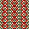 Vintage zigzag seamless pattern with grunge effect