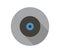 Vinyl disc icon illustrated in vector on white background