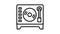 Vinyl disc player icon animation
