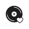 Vinyl line icon. Favorite song. Vinyl record disco dance nightlife club DJ disk party theme. Sign and symbol. Vector