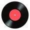 Vinyl record.