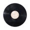 Vinyl record isolated