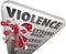 Violence Risk Measure Level Extreme Danger Warning Caution