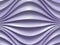 Violet 3D decorative wall panel with wavy purple pattern. Texture of pearl very peri background. Abstract art backdrop