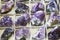violet amethyst texture