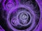 Violet background and art fractal