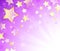 Violet background with stars