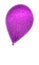 Violet balloon seamless blue glitter transparent background birthday balloon