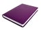 Violet book on a white background