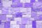 Violet brick patchwork