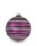 Violet christmas ornament