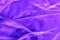 Violet crumpled fabric texture