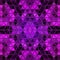 Violet and dark purple geometric rumpled triangular low poly style gradient illustration
