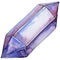 Violet diamond rock jewelry mineral.