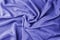 Violet draped lightweight fabric