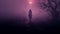 Violet Fog A Surrealistic Horror Concept Art With Nightmarish Visions