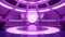 Violet Futuristic Cylinder Scene