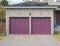 Violet garage doors