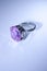 Violet gemstone ring