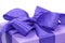 Violet gift box