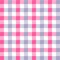 Violet Gingham pattern.