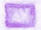 Violet horizontal watercolor gradient hand drawn background. Middle part is lighter than other sides of image