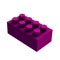 violet lego cube for games