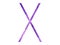Violet megrim font letter x logo icon