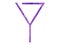 Violet megrim font letter y logo icon