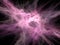 Violet nebula abstract fractal effect light background